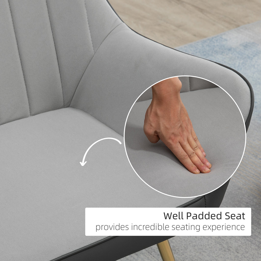 Set of 2 upholstered Accent Chairs