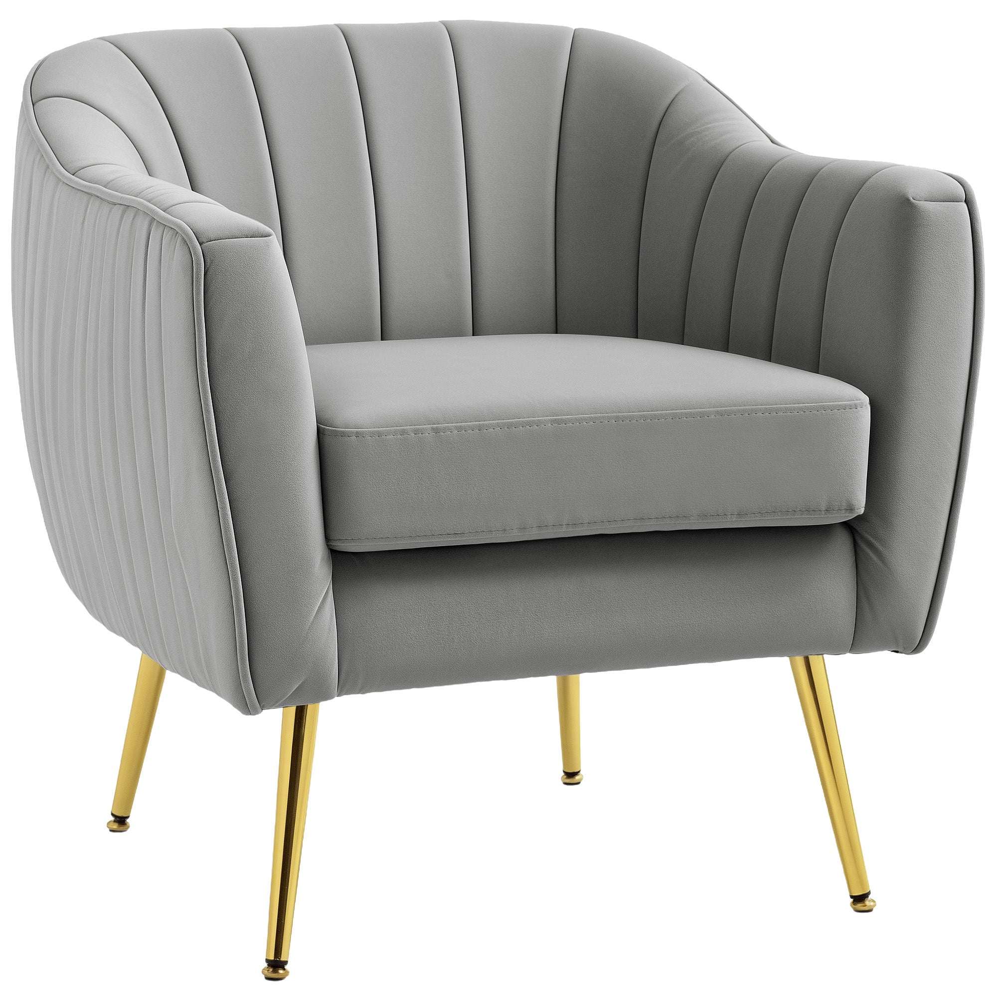 Shell Back Accent Chair